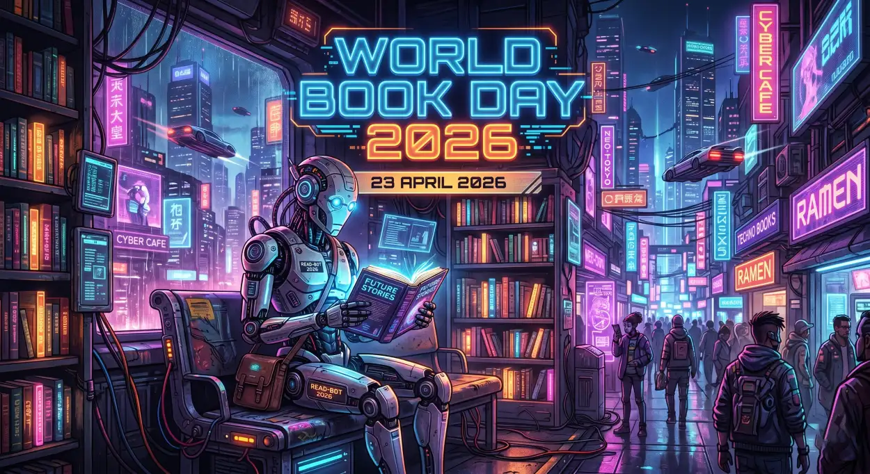 Free Download World Book Day Trending Hashtags 2026 - High Quality World Book Day 2026 Image