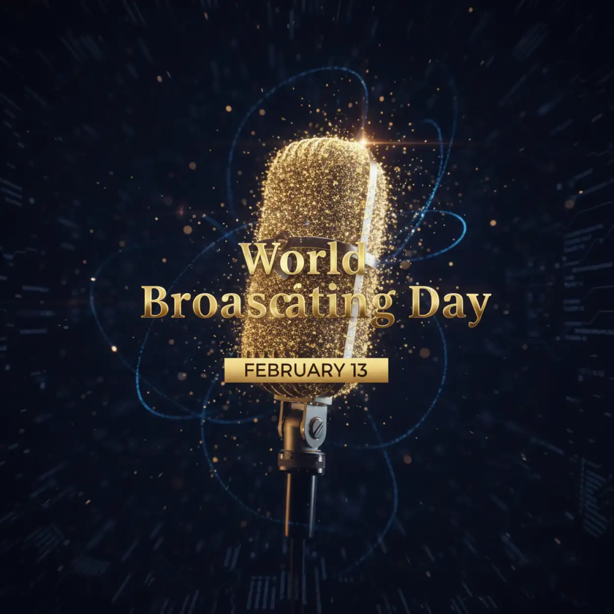 world broadcasting day celebration campaign ideas