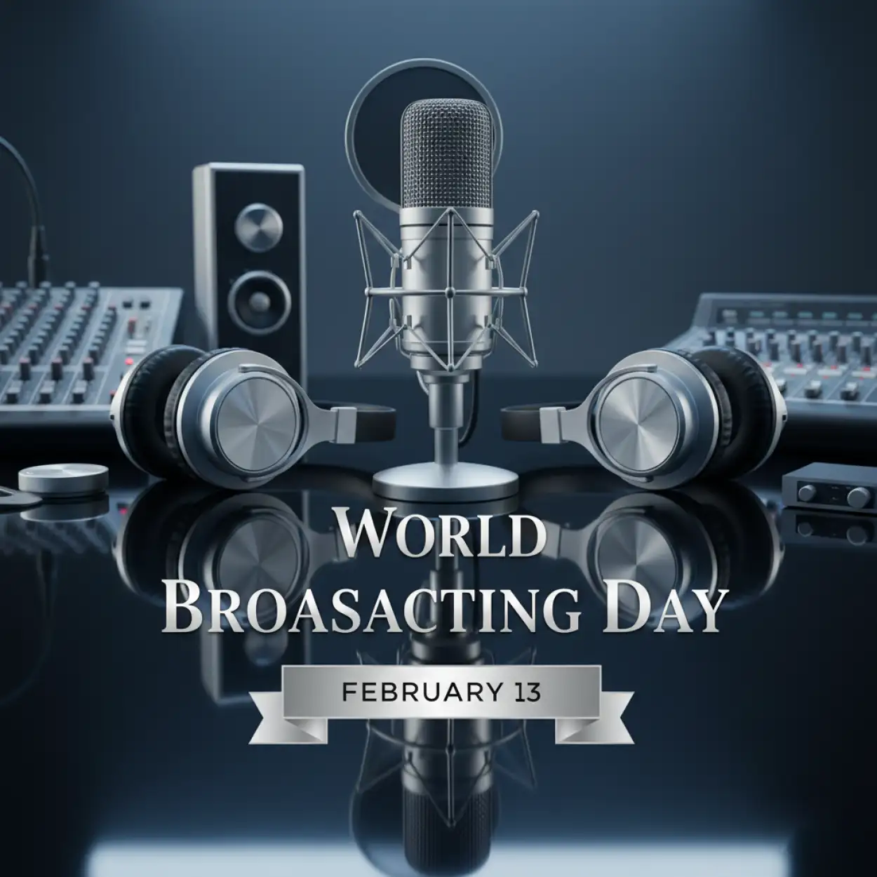 world broadcasting day radio station promotion ideas