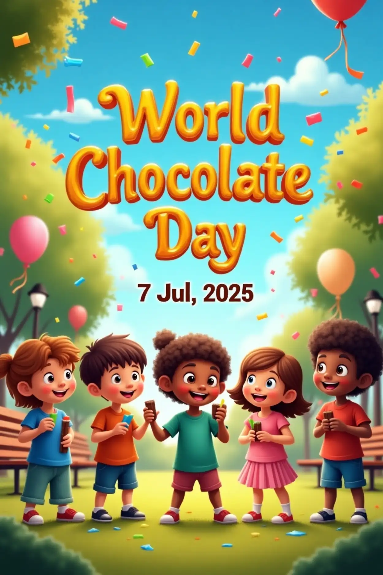World Chocolate Day Celebration In Schools - Royalty Free World Chocolate Day Image | Pngmagic Free Download World Chocolate Day Celebration In Schools - High Quality World Chocolate Day Background