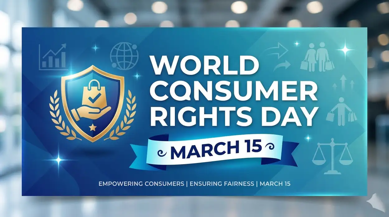 world consumer rights day awareness banner free download