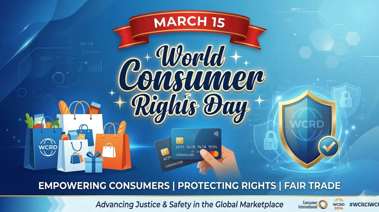 world consumer rights day safe shopping awareness image