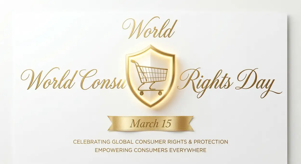 world consumer rights day shopping rights awareness design