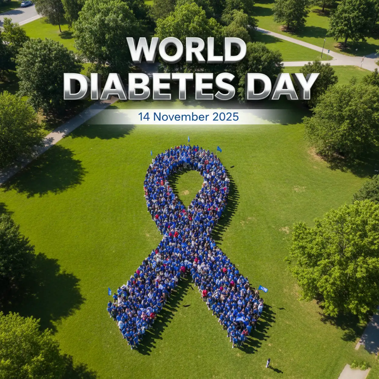 world diabetes day 2025 awareness campaign image