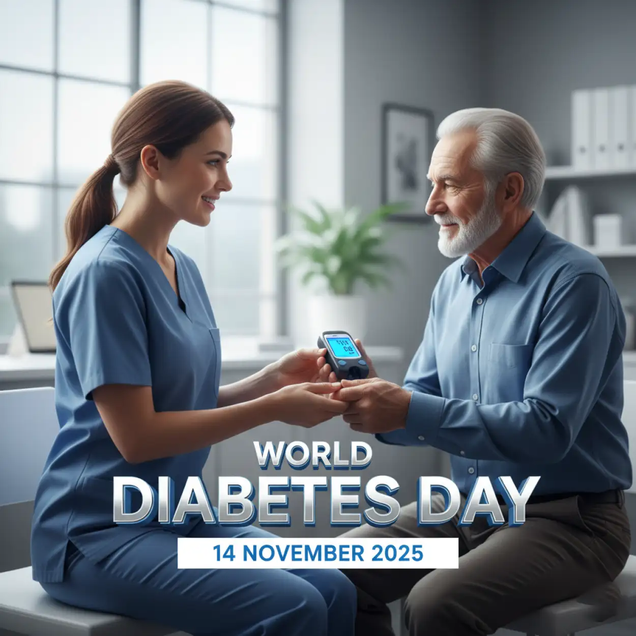 world diabetes day 2025 awareness image for students