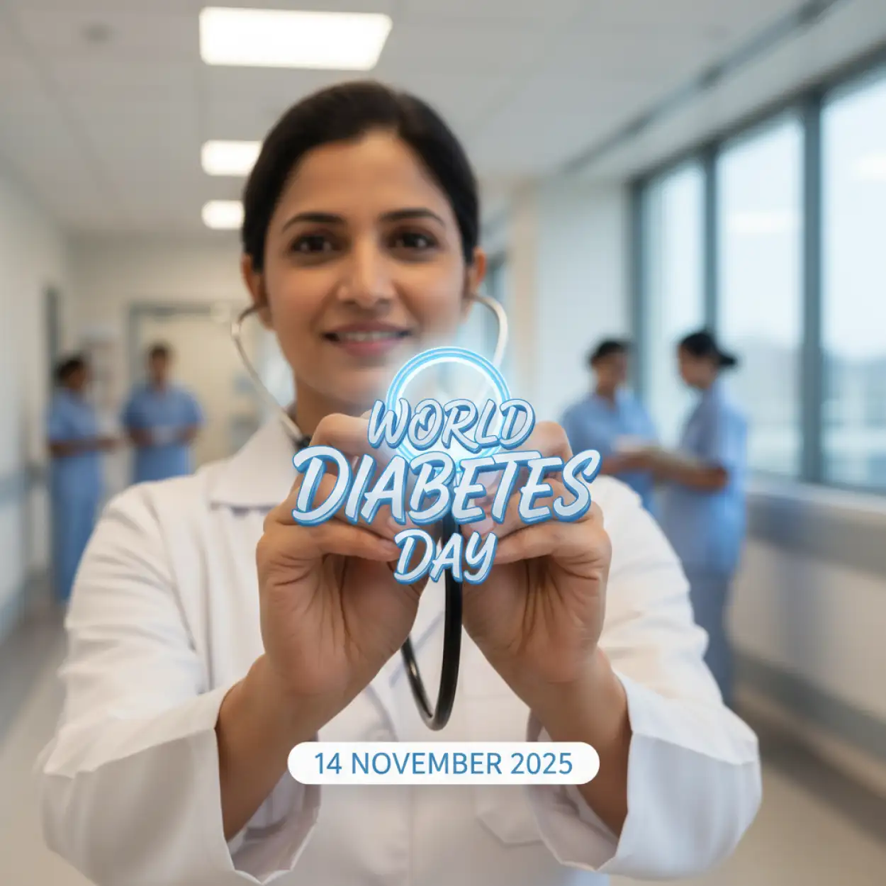 world diabetes day 2025 awareness quote image