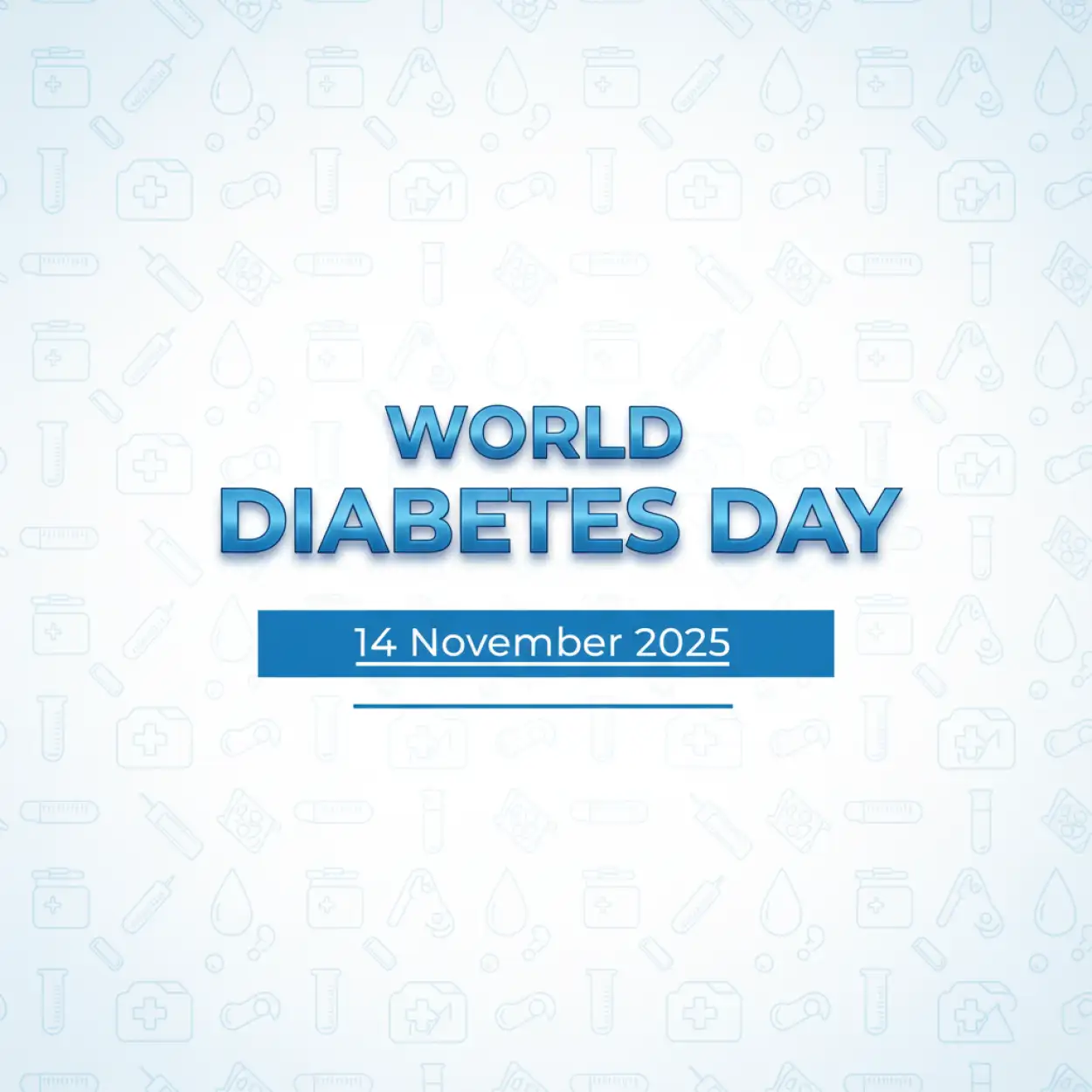 world diabetes day 2025 awareness slogan image