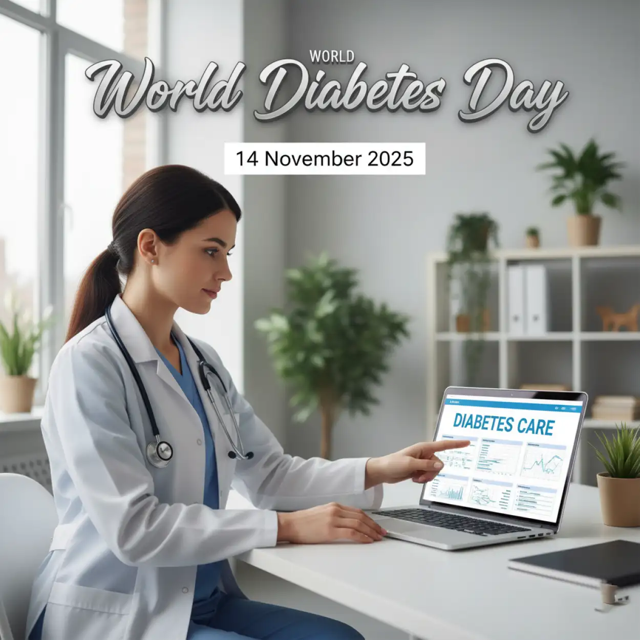world diabetes day 2025 campaign poster