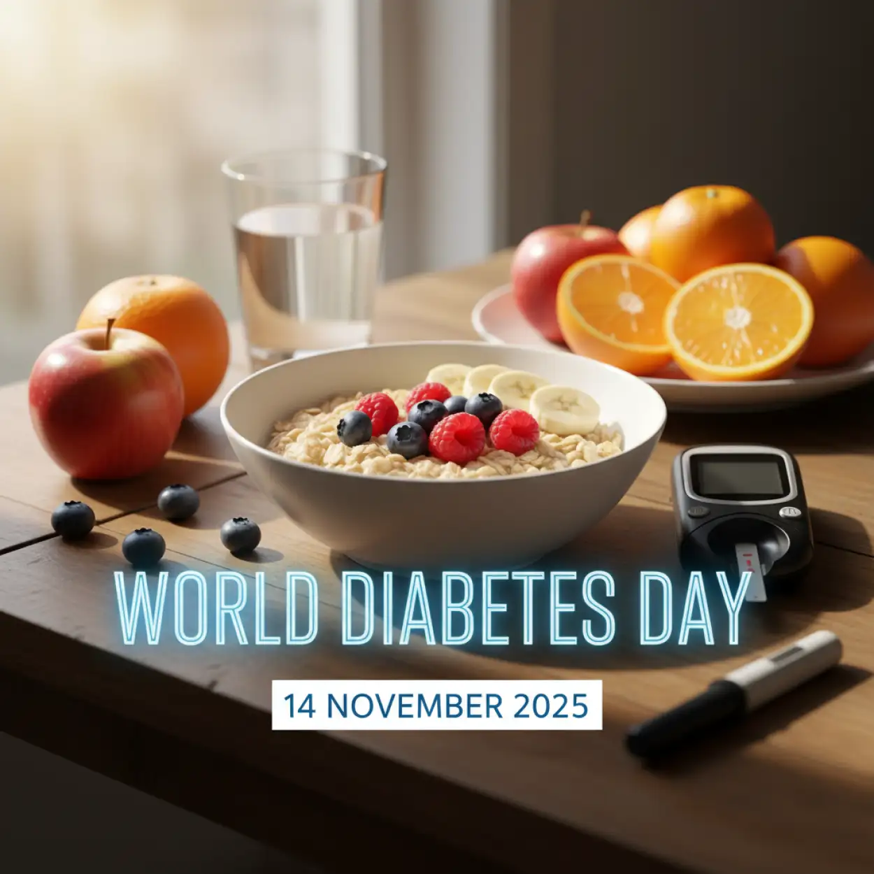 world diabetes day 2025 creative banner template