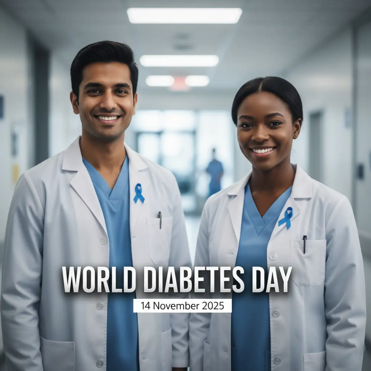 world diabetes day 2025 vector background free download