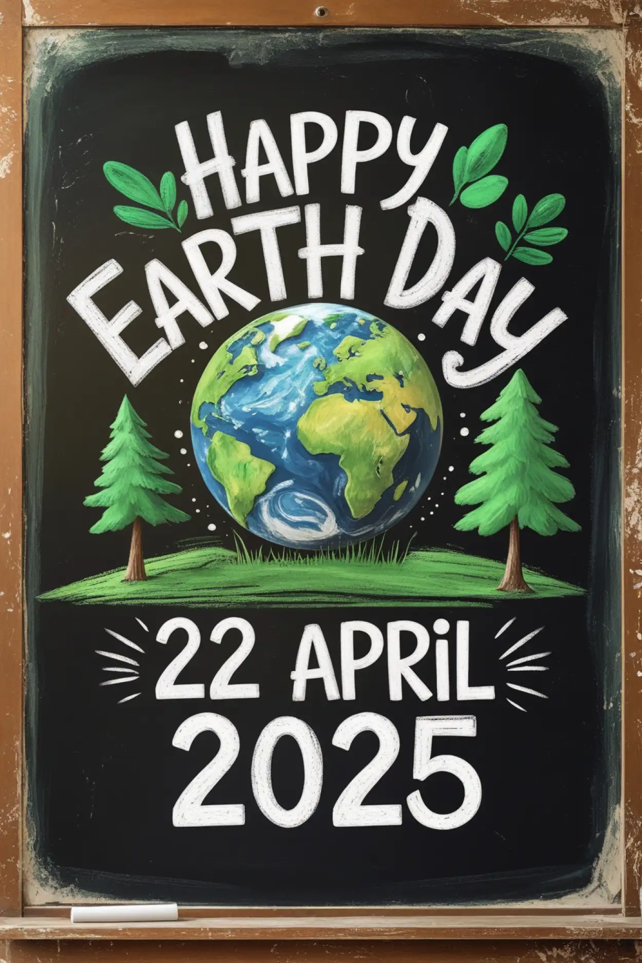 World Earth Day 2025 eco awareness post