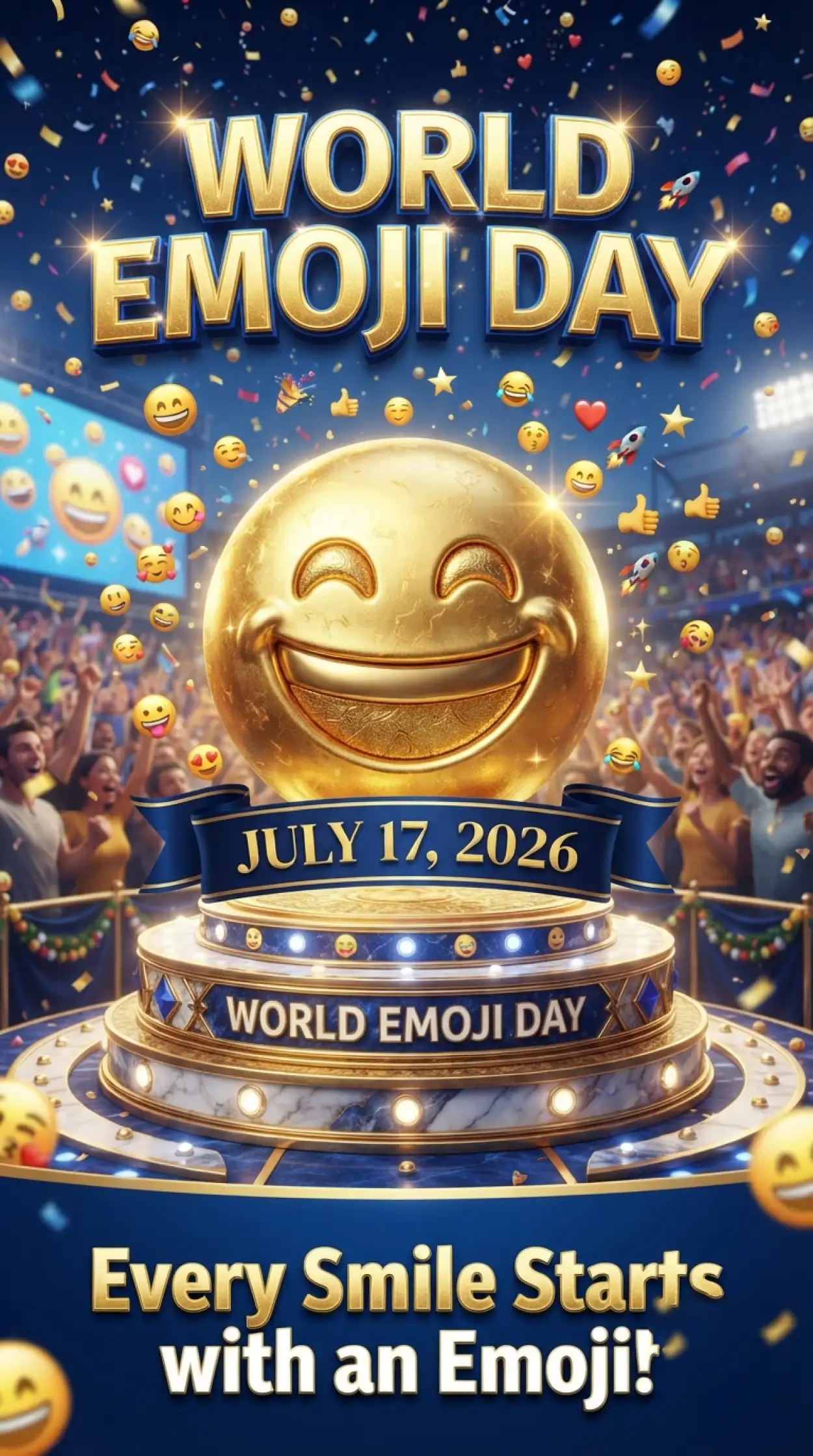 Free Download World Emoji Day 2026 History - High Quality World Emoji Day 2026 Image