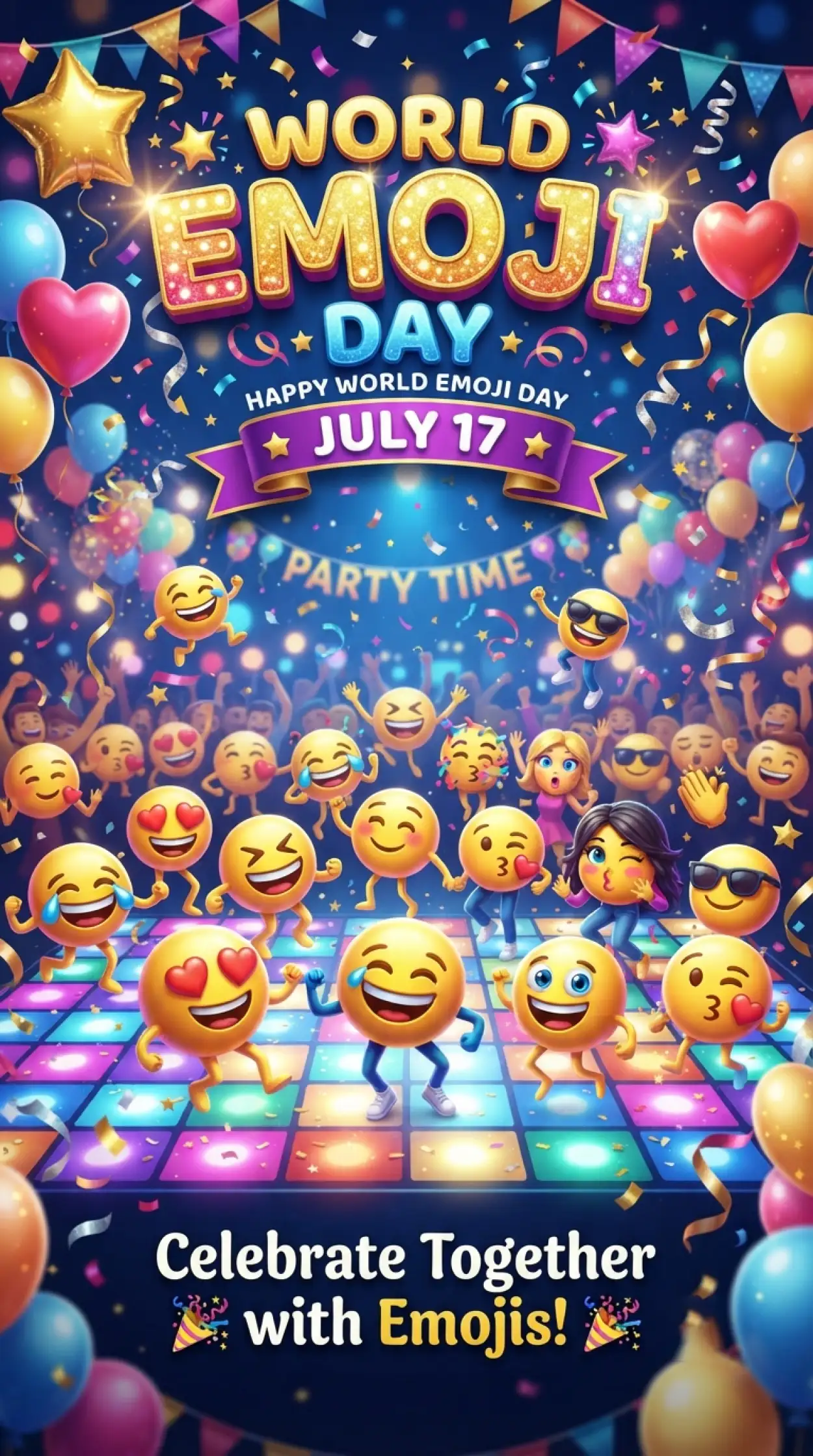 Free Download World Emoji Day 2026 Instagram Post Ideas - High Quality World Emoji Day 2026 Image
