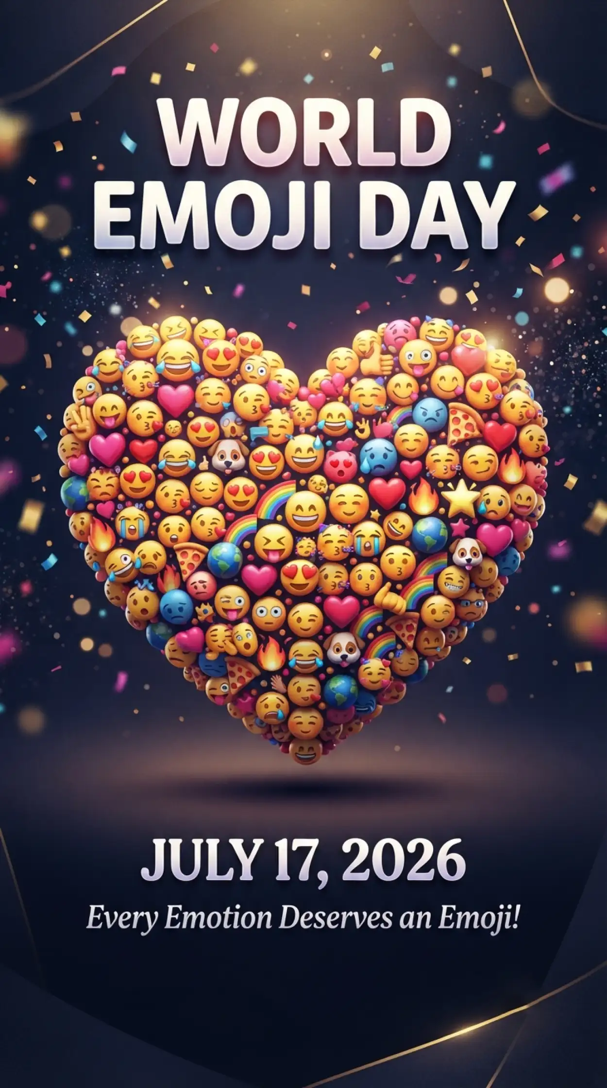 Free Download World Emoji Day 2026 Social Media Campaign - High Quality World Emoji Day 2026 Image