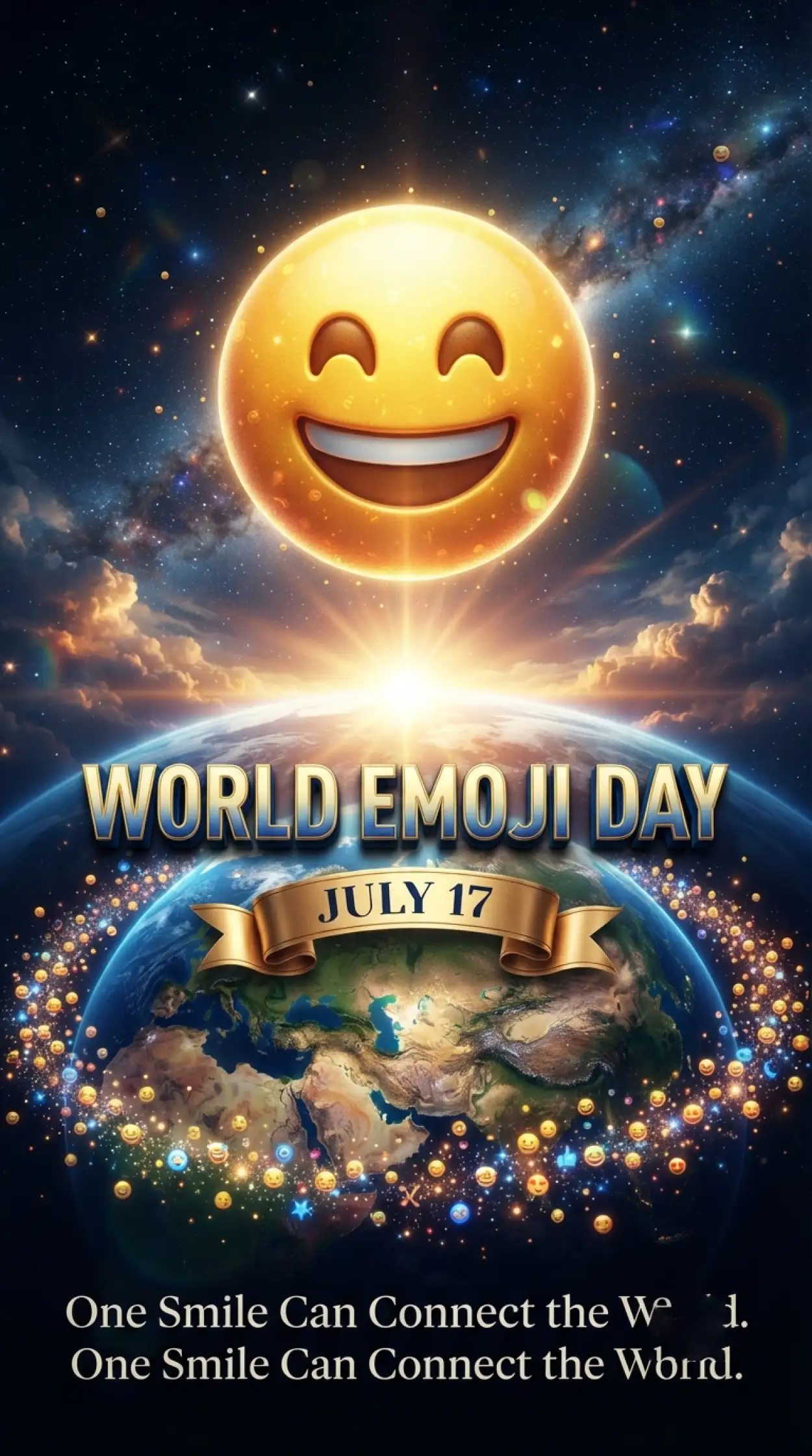 Free Download World Emoji Day 2026 Social Media Graphics - High Quality World Emoji Day 2026 Image