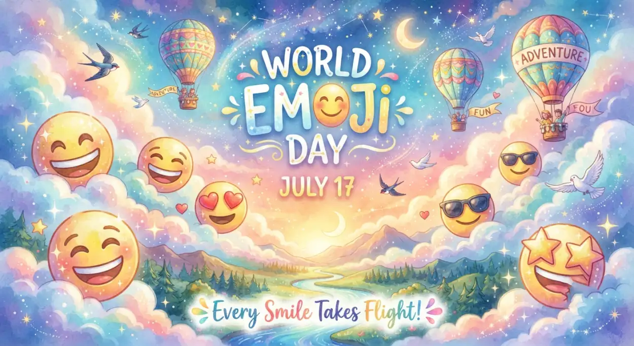 Free Download World Emoji Day Activities For Students - High Quality World Emoji Day 2026 Image