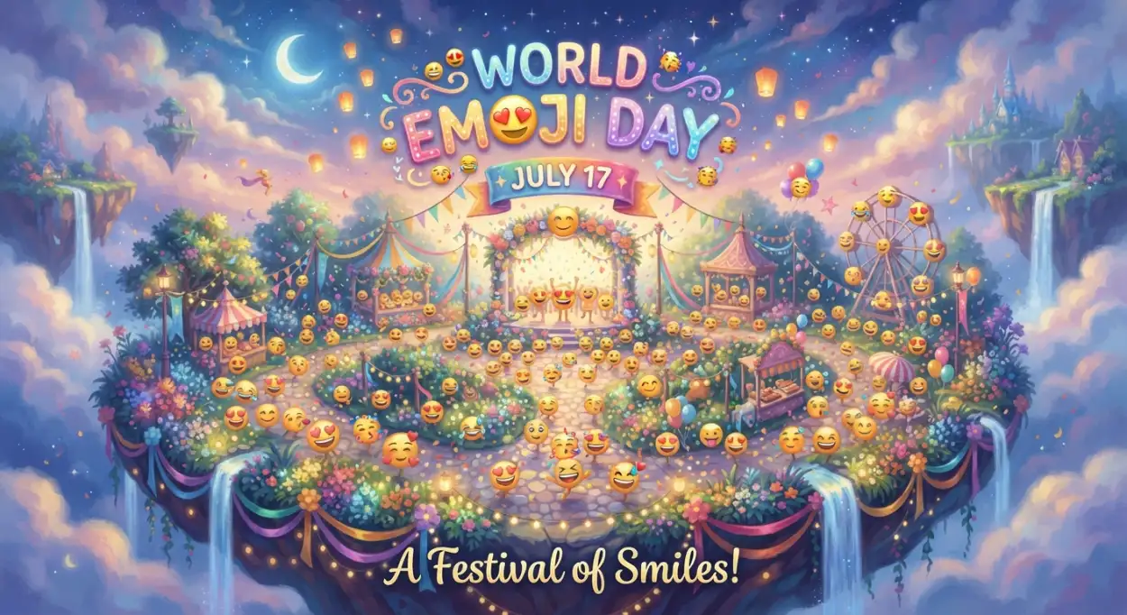 Free Download World Emoji Day Activities - High Quality World Emoji Day 2026 Image