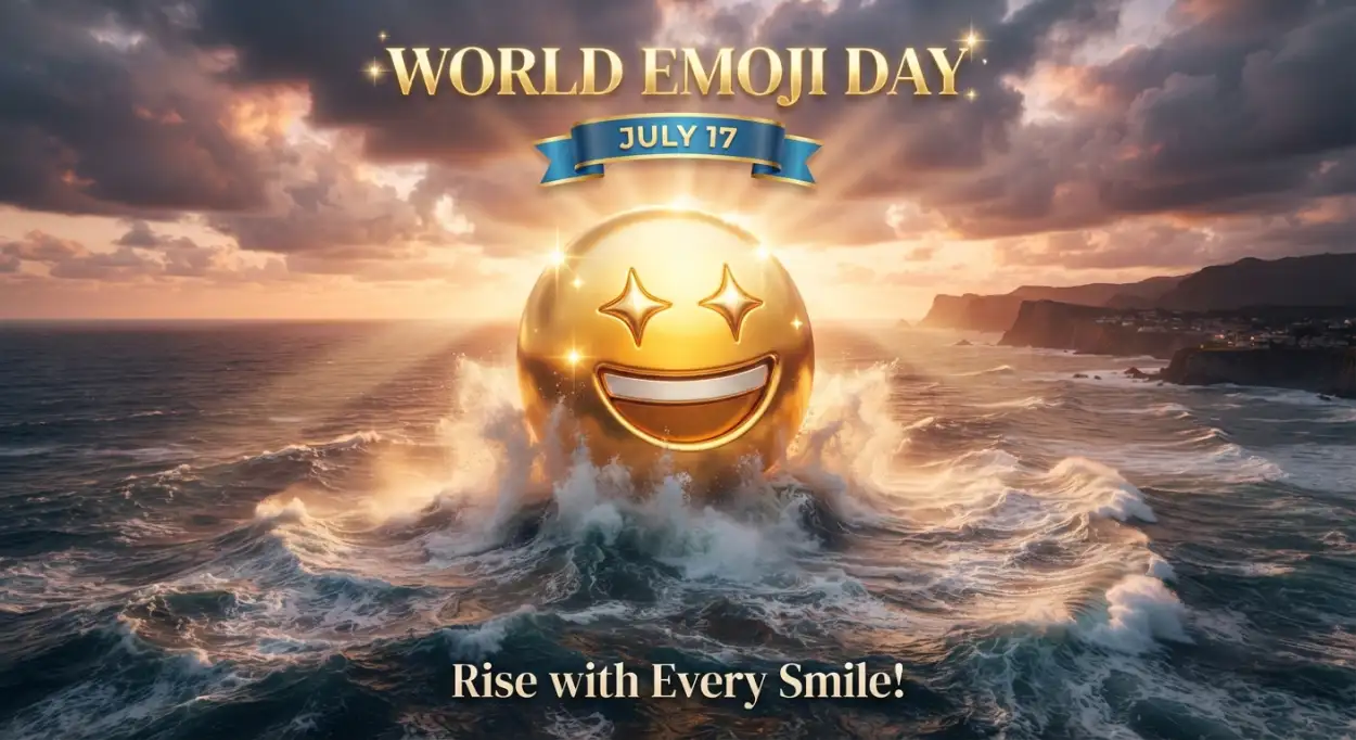 Free Download World Emoji Day Awareness Campaign - High Quality World Emoji Day 2026 Image