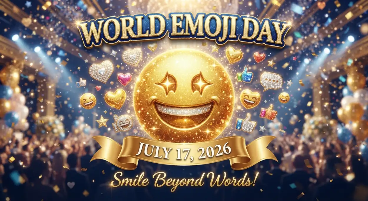 Free Download World Emoji Day Banner Ideas - High Quality World Emoji Day 2026 Image