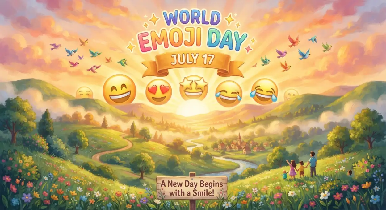 Free Download World Emoji Day Celebration At School - High Quality World Emoji Day 2026 Image