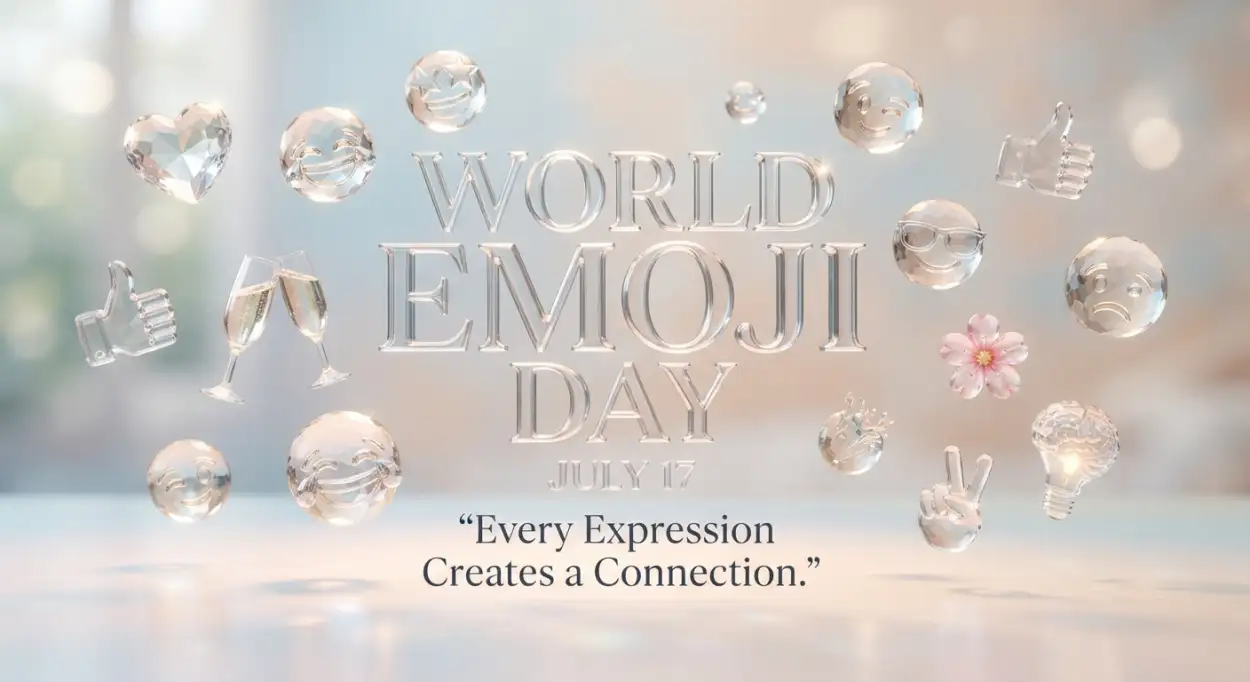 Free Download World Emoji Day Graphic Design Poster - High Quality World Emoji Day Poster 2026 Image