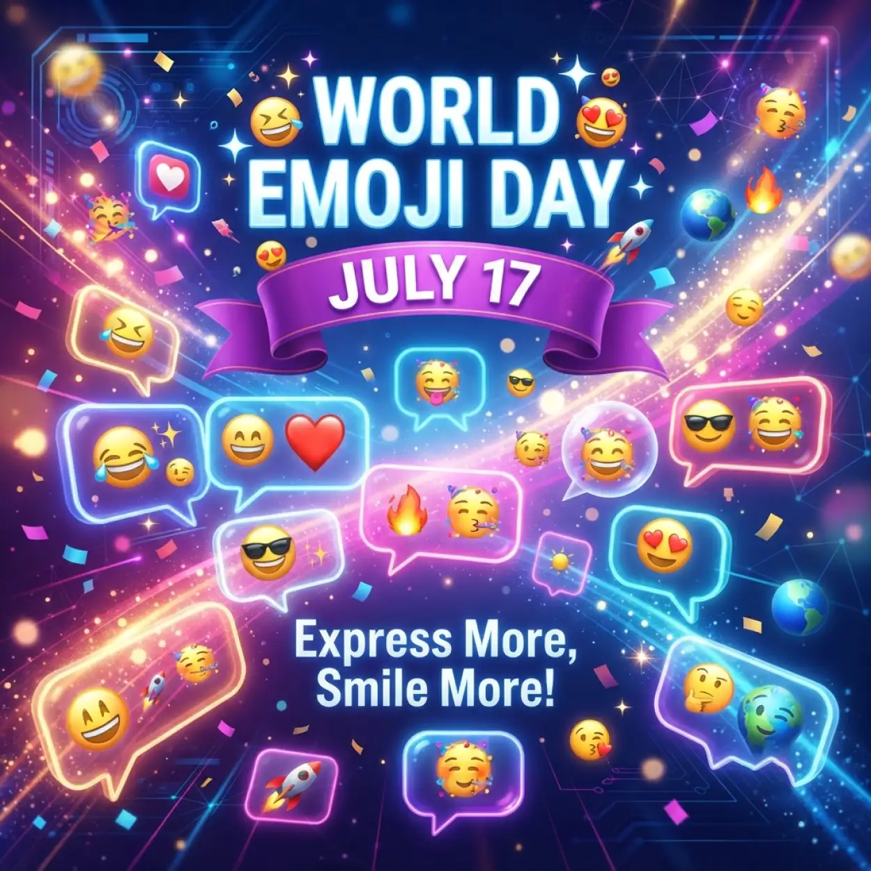 Free Download World Emoji Day Infographic Ideas - High Quality World Emoji Day 2026 Image