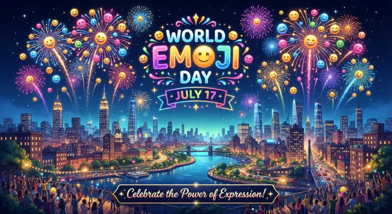 Free Download World Emoji Day Instagram Captions - High Quality World Emoji Day 2026 Image