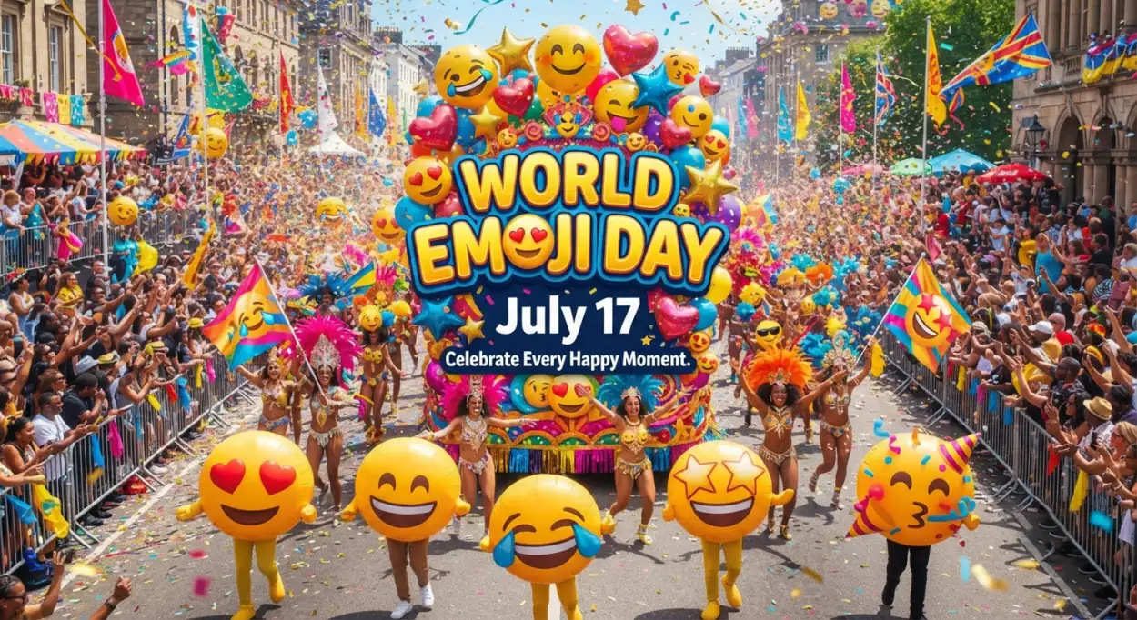 Free Download World Emoji Day Marketing Poster - High Quality World Emoji Day Poster 2026 Image