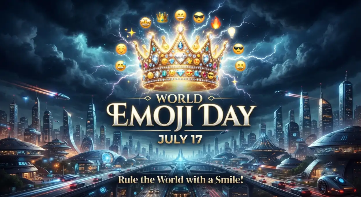 Free Download World Emoji Day Online Promotion - High Quality World Emoji Day 2026 Image