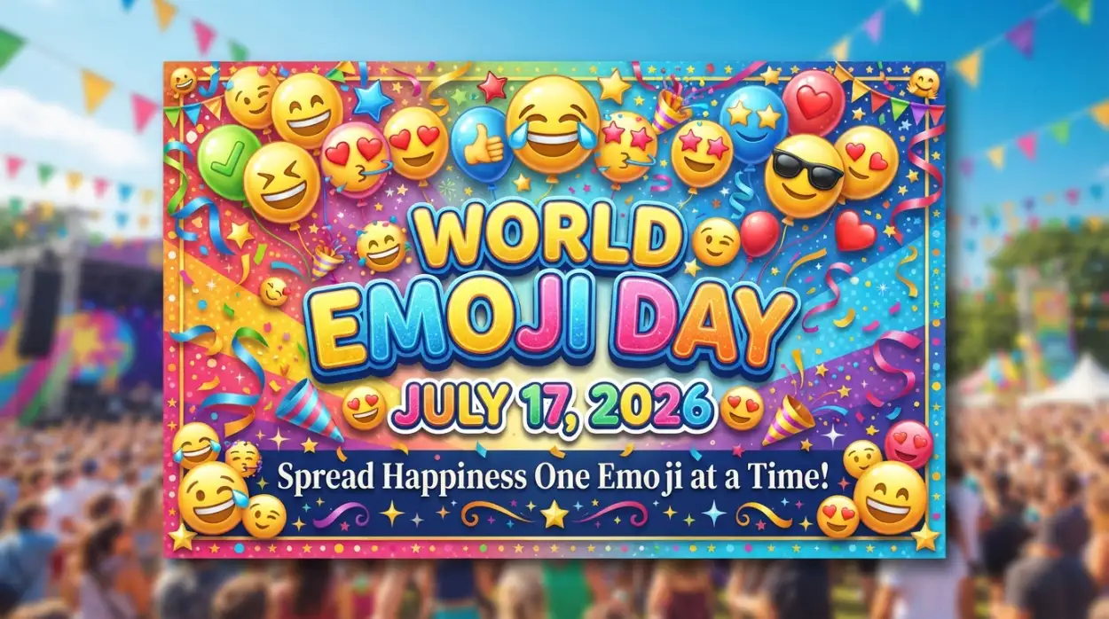 Free Download World Emoji Day Promotional Ideas - High Quality World Emoji Day 2026 Image