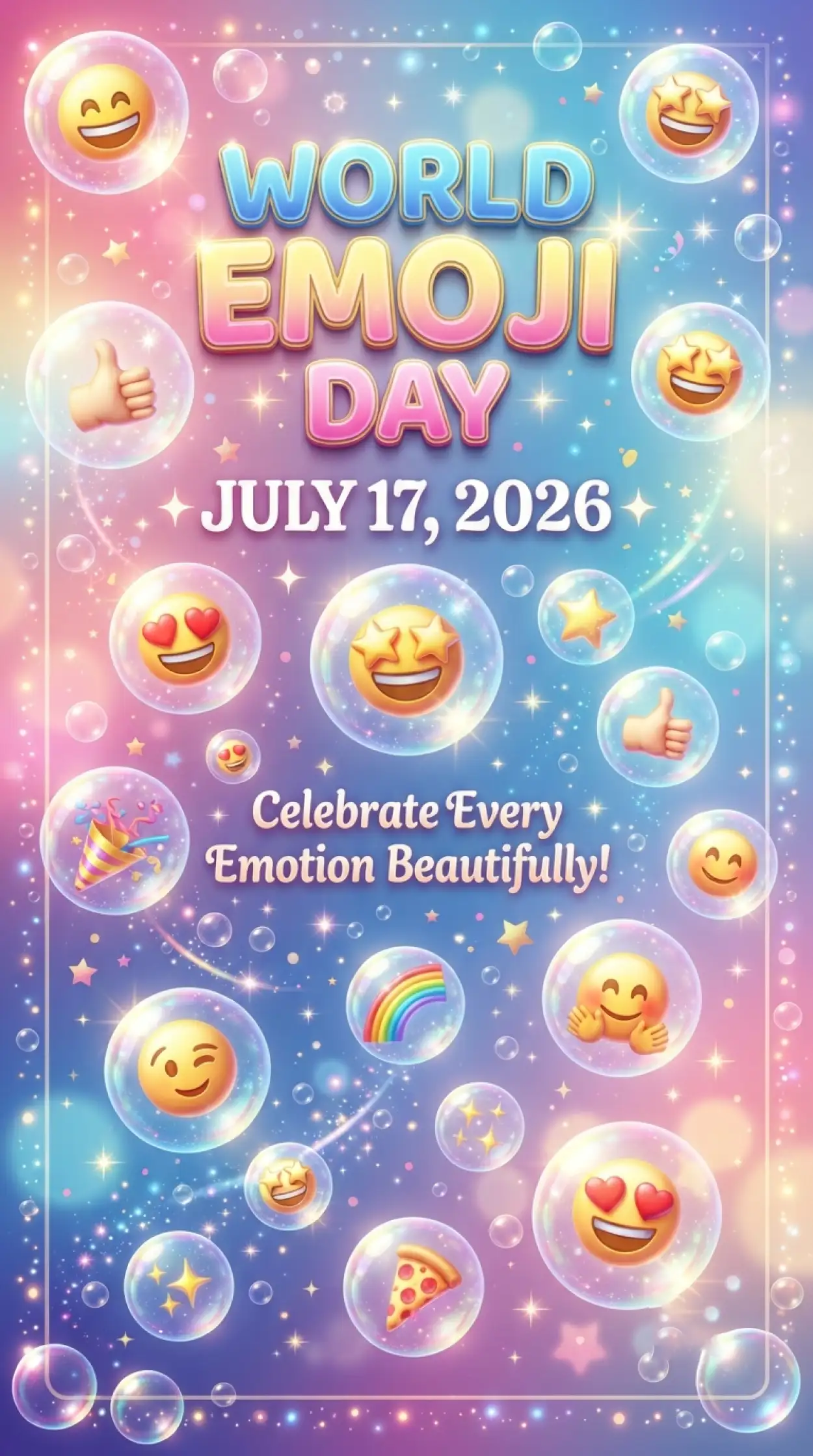 Free Download World Emoji Day Quotes 2026 - High Quality World Emoji Day 2026 Image