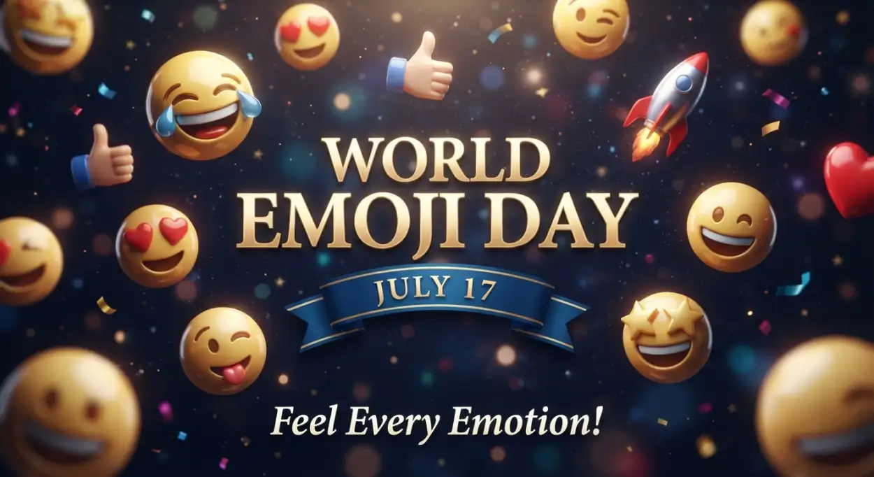 Free Download World Emoji Day Social Media Ideas - High Quality World Emoji Day 2026 Image