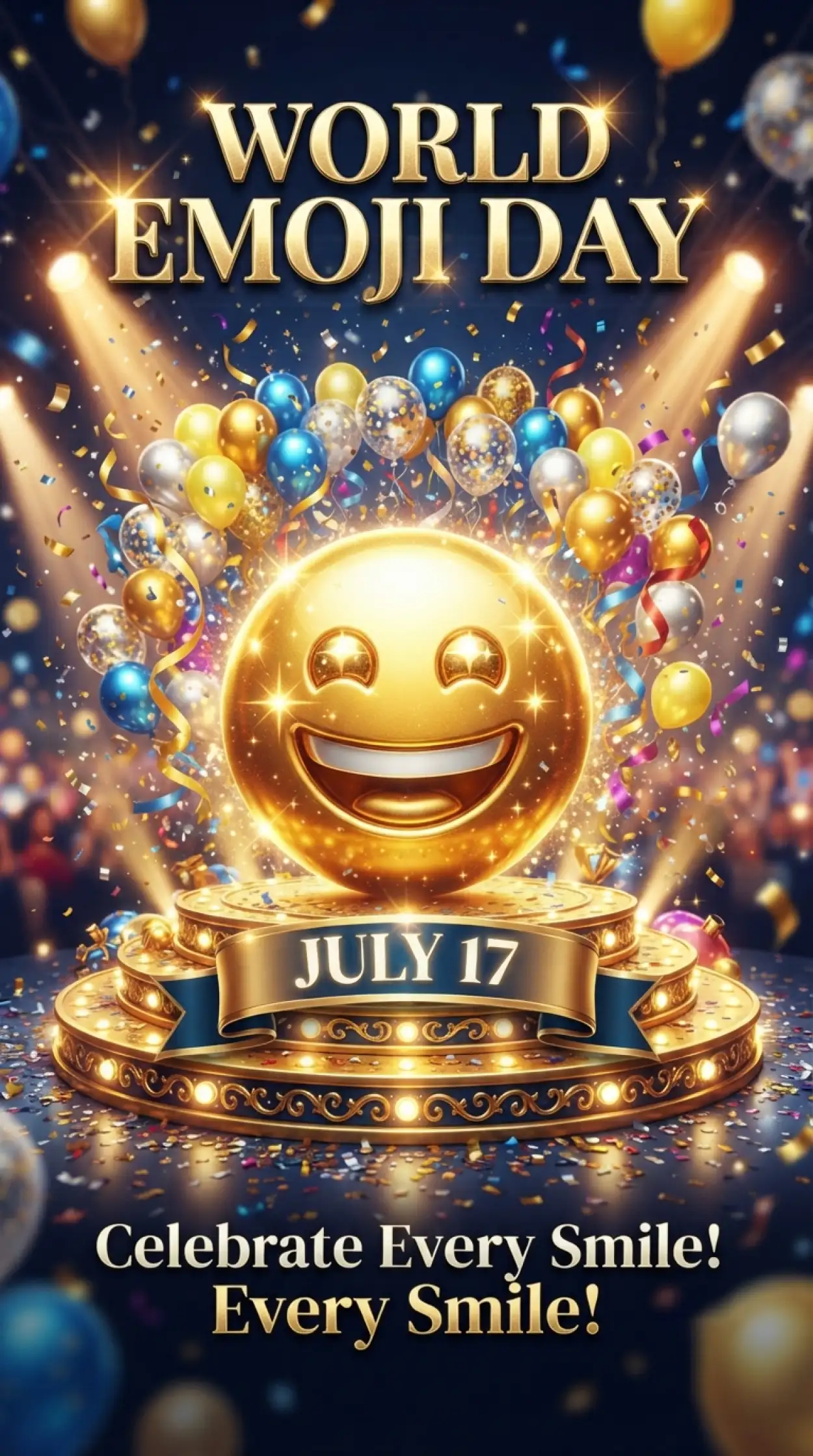 Free Download World Emoji Day Whatsapp Status - High Quality World Emoji Day 2026 Image
