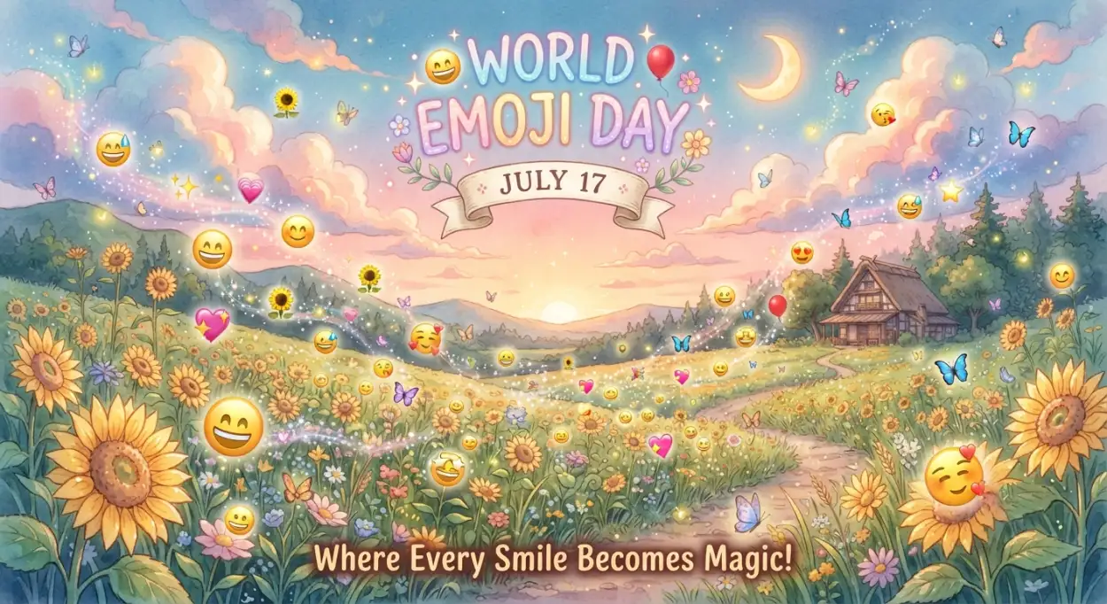 Free Download World Emoji Day Workplace Activities - High Quality World Emoji Day 2026 Image