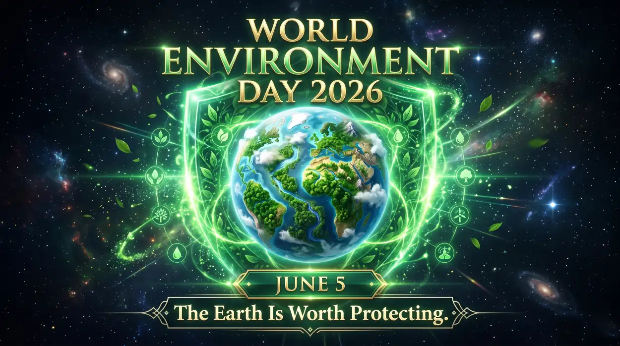Free Download World Environment Day 2026 Awareness Post For Facebook - High Quality World Environment Day Poster Ideas 2026 Image