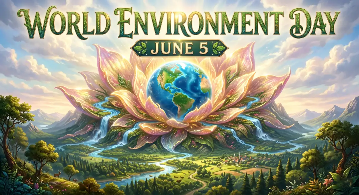 Free Download World Environment Day 2026 Banner Design - High Quality World Environment Day 2026 Image