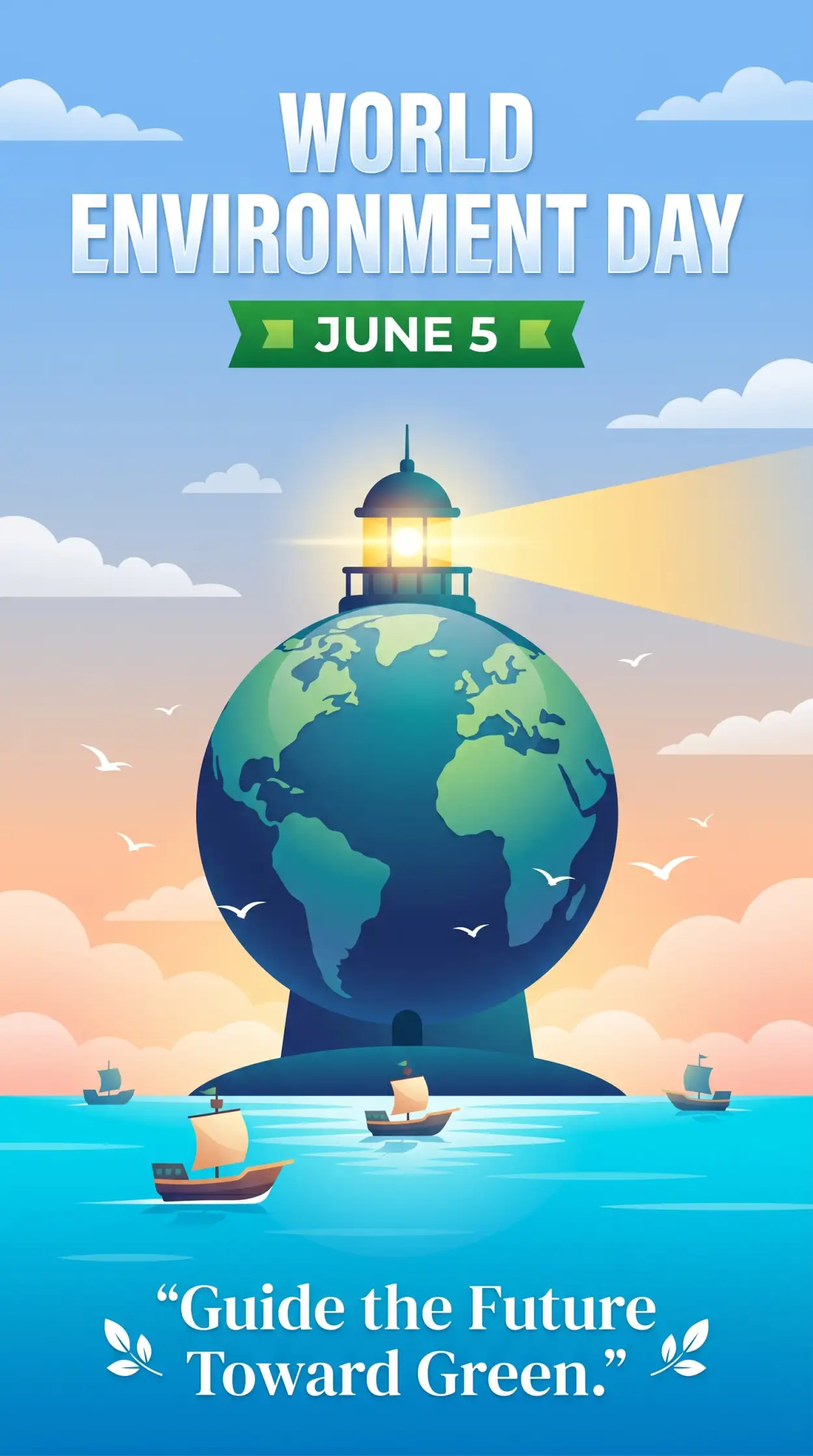 Free Download World Environment Day 2026 Climate Action Theme - High Quality World Environment Day Theme 2026 Image