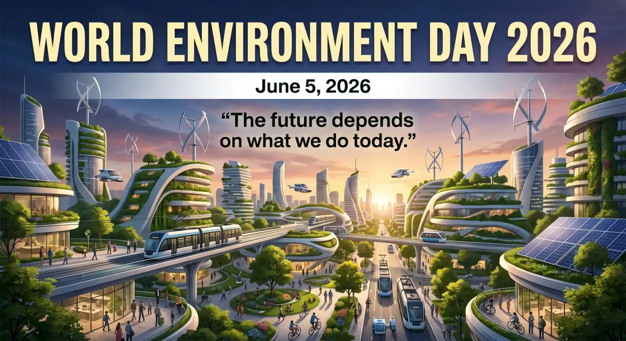 Free Download World Environment Day 2026 Earth Conservation Quotes - High Quality World Environment Day 2026 Image