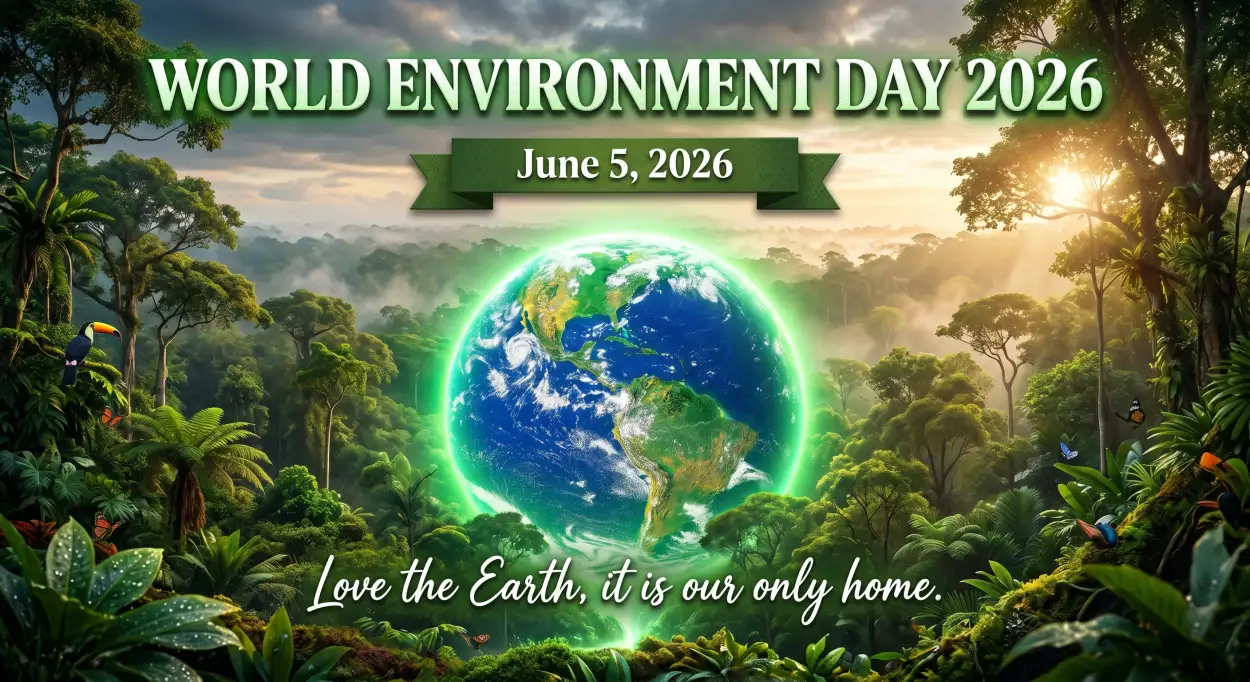 Free Download World Environment Day 2026 Earth Day Style Graphics - High Quality World Environment Day 2026 Image