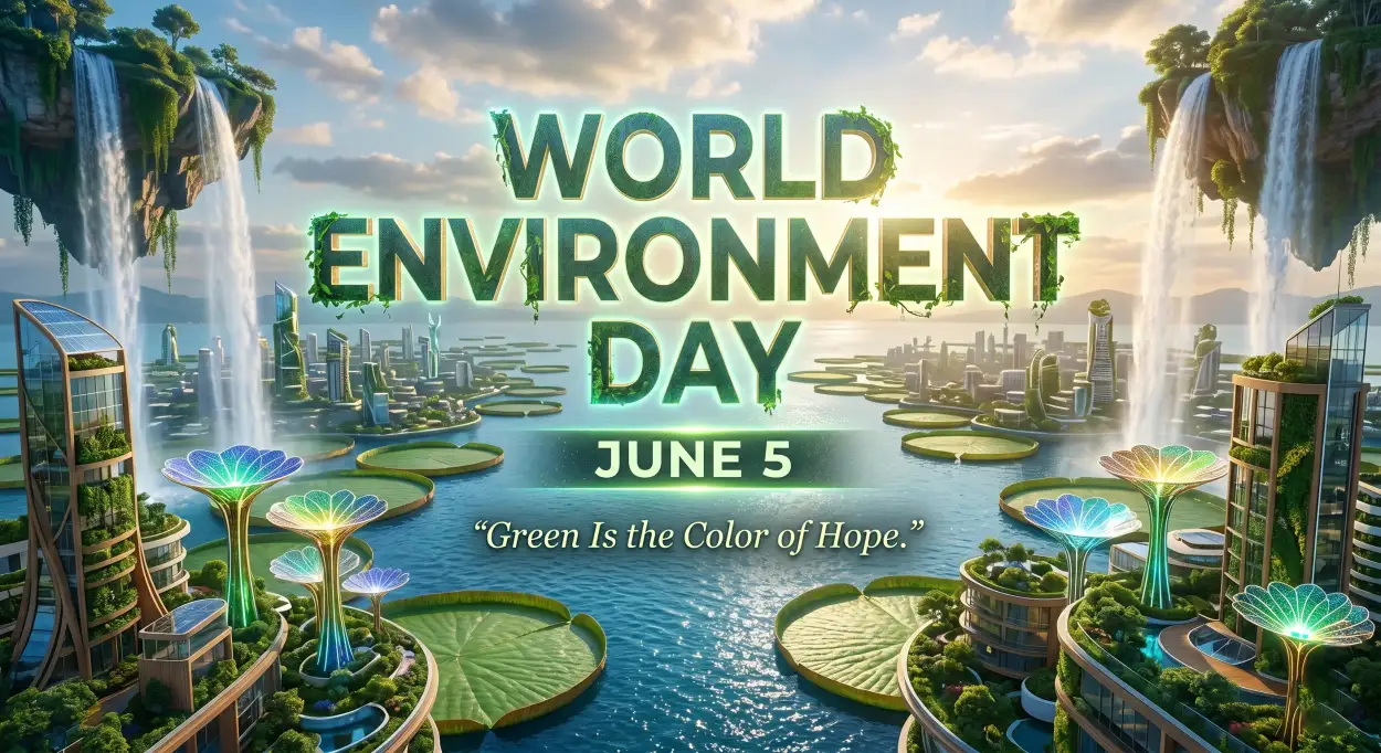 Free Download World Environment Day 2026 Eco Awareness Social Graphics - High Quality World Environment Day Poster Ideas 2026 Image