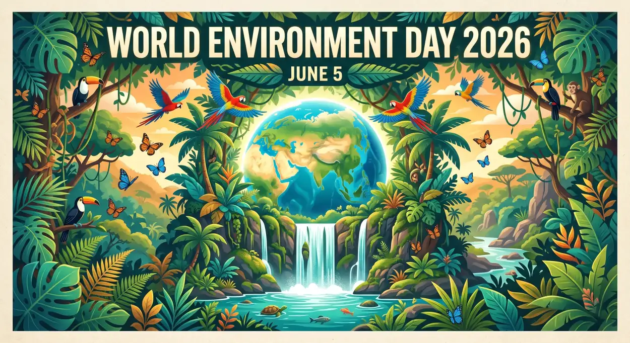 Free Download World Environment Day 2026 Environment Day Cards - High Quality World Environment Day 2026 Image