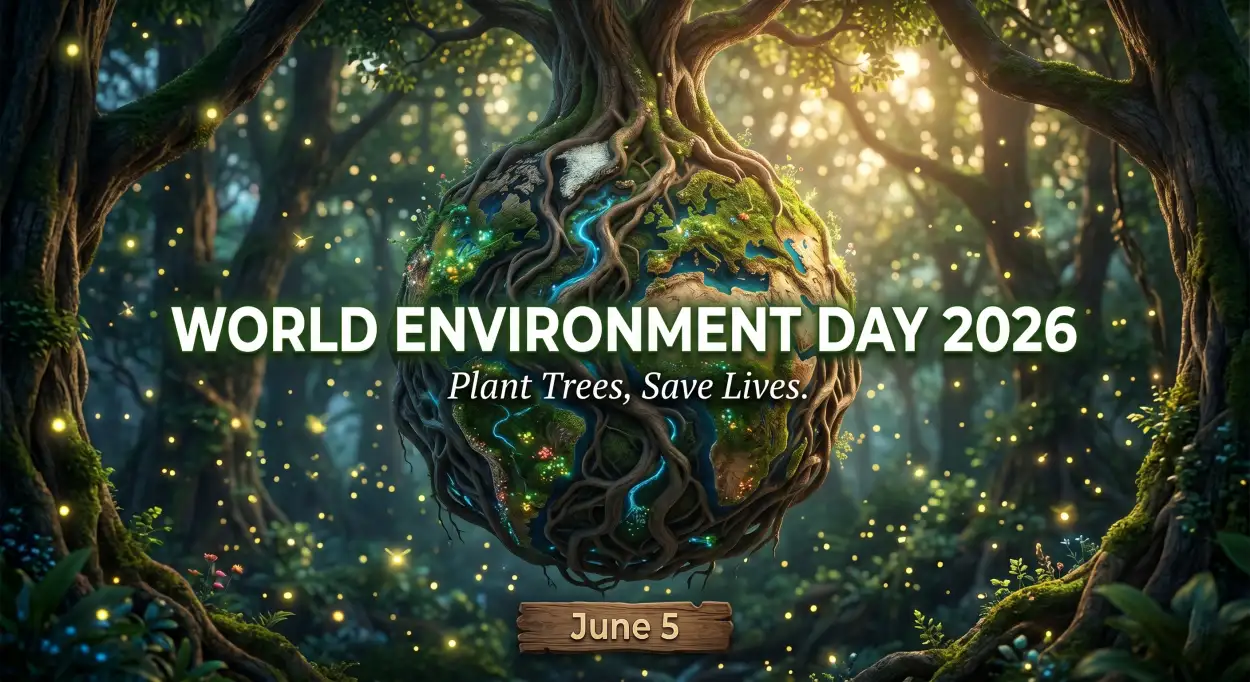 Free Download World Environment Day 2026 High Engagement Environmental Social Posts - High Quality World Environment Day Poster Ideas 2026 Image