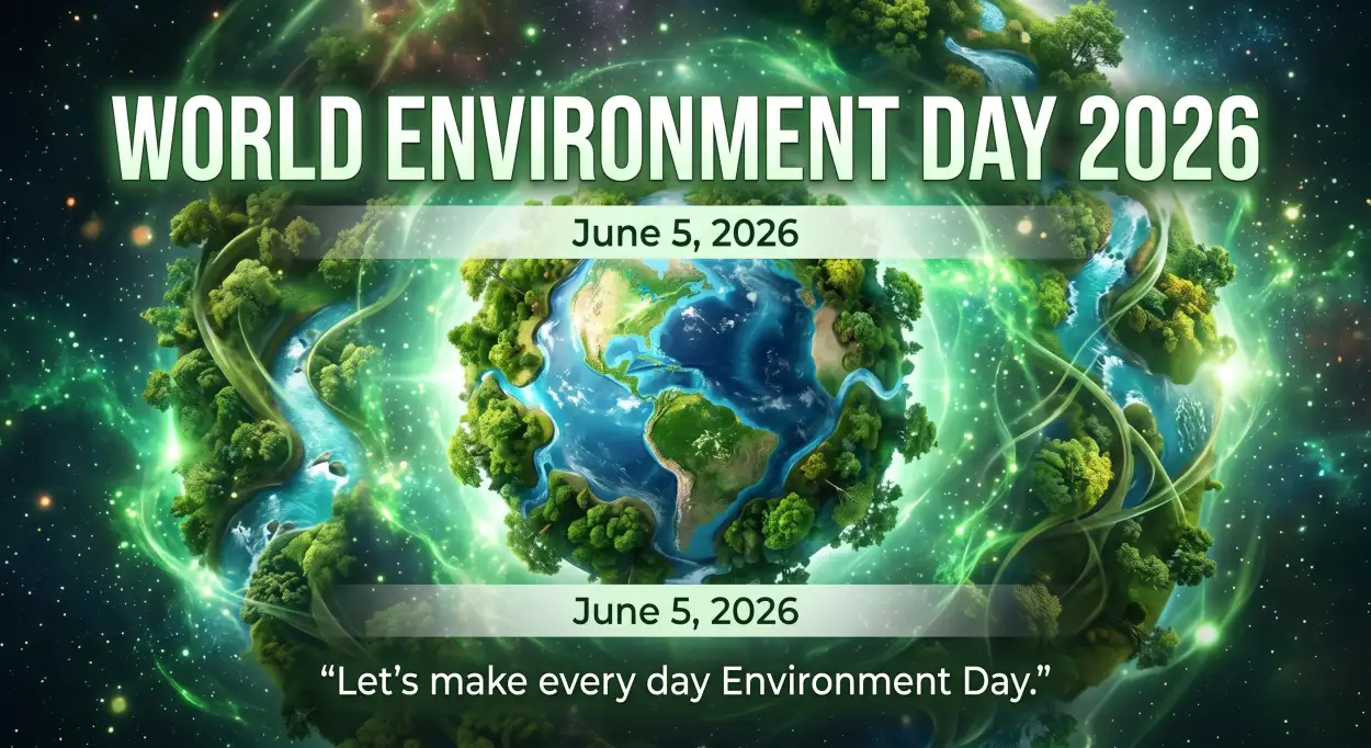 Free Download World Environment Day 2026 Instagram Post Template - High Quality World Environment Day 2026 Image