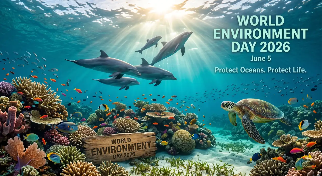 Free Download World Environment Day 2026 Official Campaign Theme - High Quality World Environment Day Theme 2026 Image