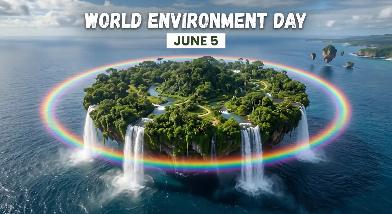 Free Download World Environment Day 2026 Pollution Free Earth Images - High Quality World Environment Day 2026 Image