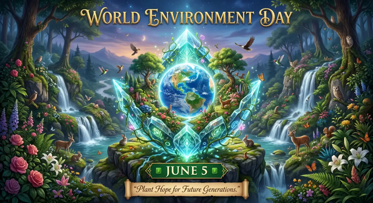 Free Download World Environment Day 2026 Theme Banner - High Quality World Environment Day Theme 2026 Image