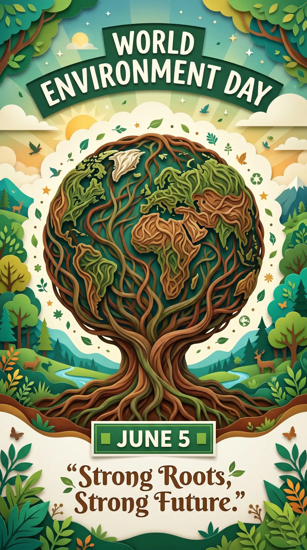 Free Download World Environment Day 2026 Theme Campaign Ideas - High Quality World Environment Day Theme 2026 Image