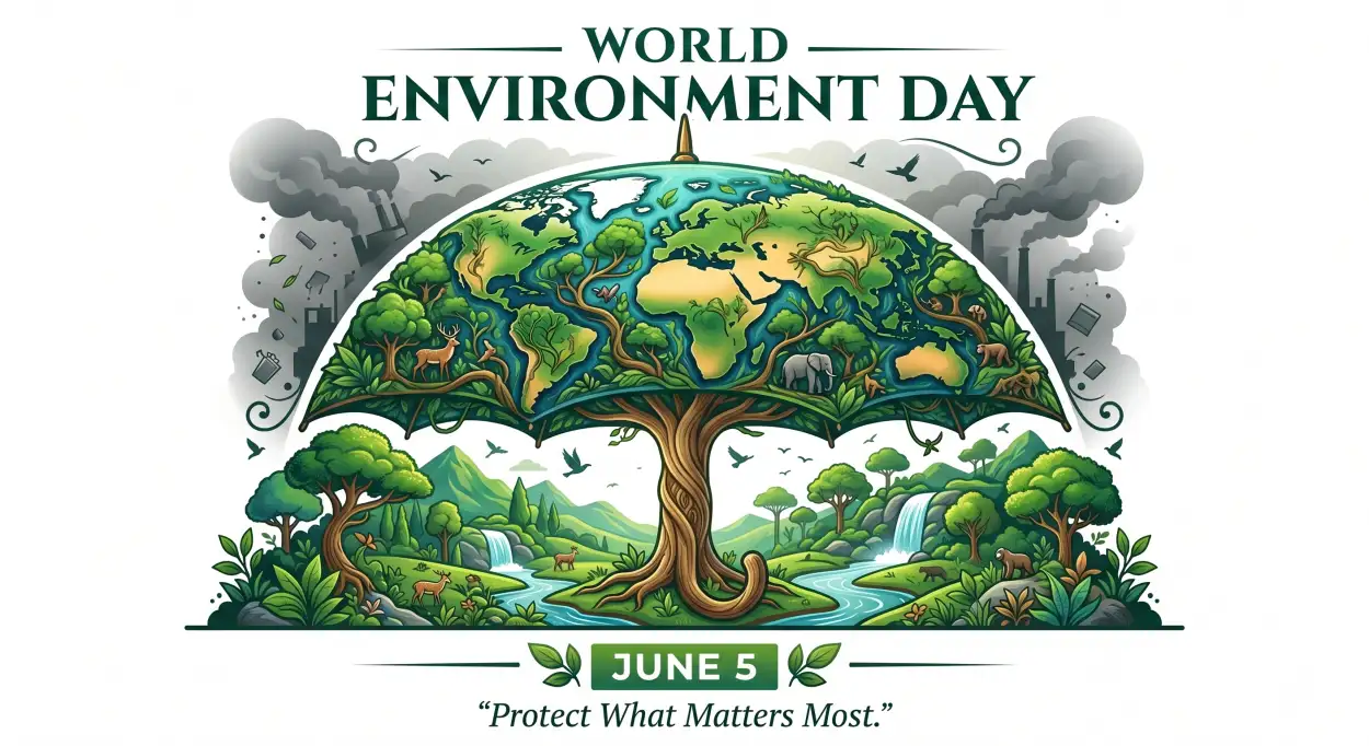 Free Download World Environment Day 2026 Theme For Drawing Competition - High Quality World Environment Day Theme 2026 Image