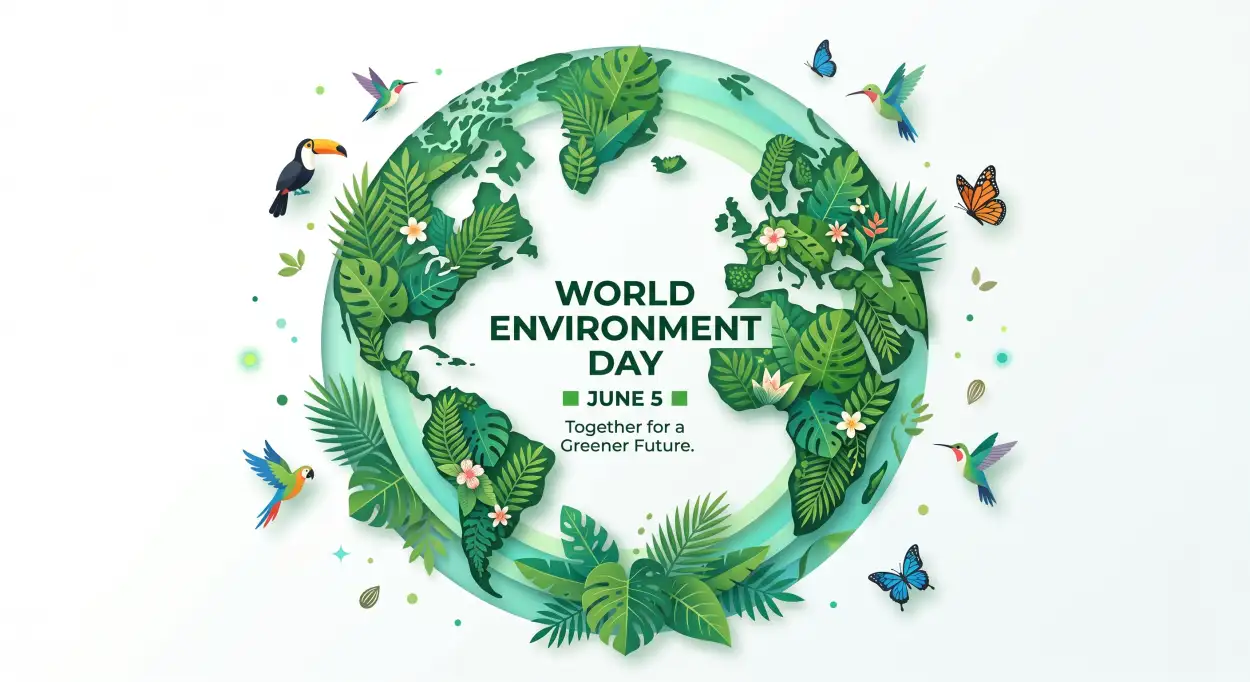 Free Download World Environment Day 2026 Theme Invitation Card - High Quality World Environment Day Theme 2026 Image