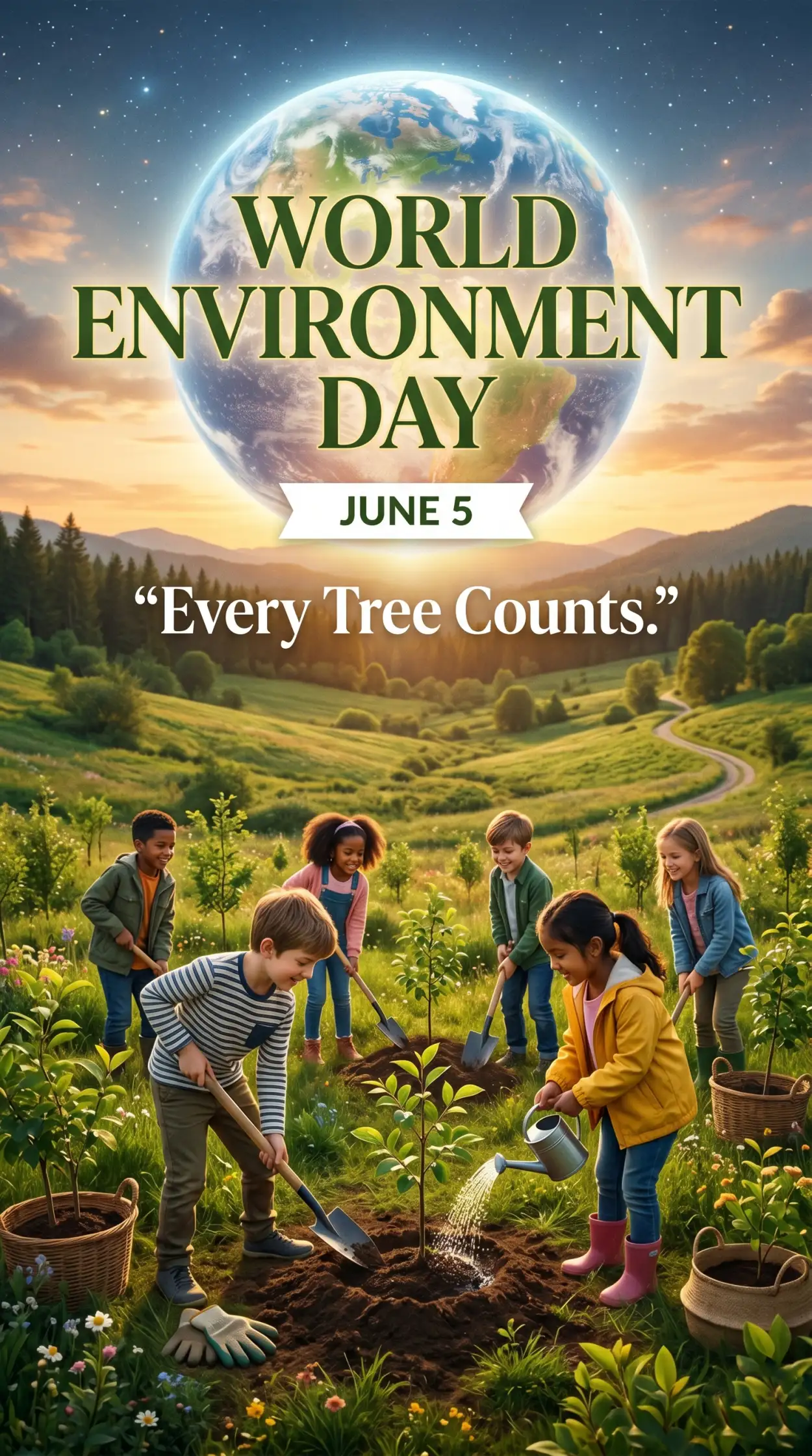 Free Download World Environment Day 2026 Trending Eco Awareness Social Media Images - High Quality World Environment Day Poster Ideas 2026 Image